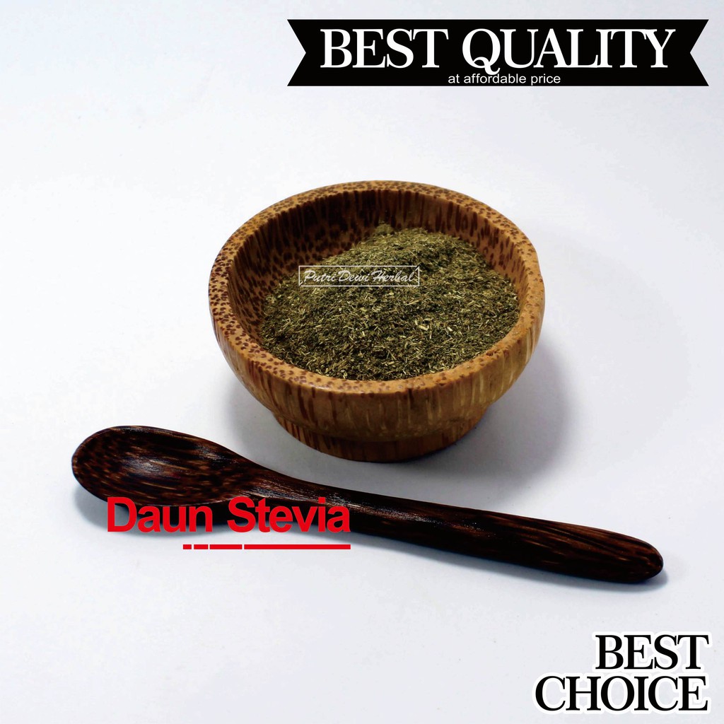 

Daun Stevia Bubuk 50 Gram- Ground Stevia Leaf (Stevia rebaudiana)