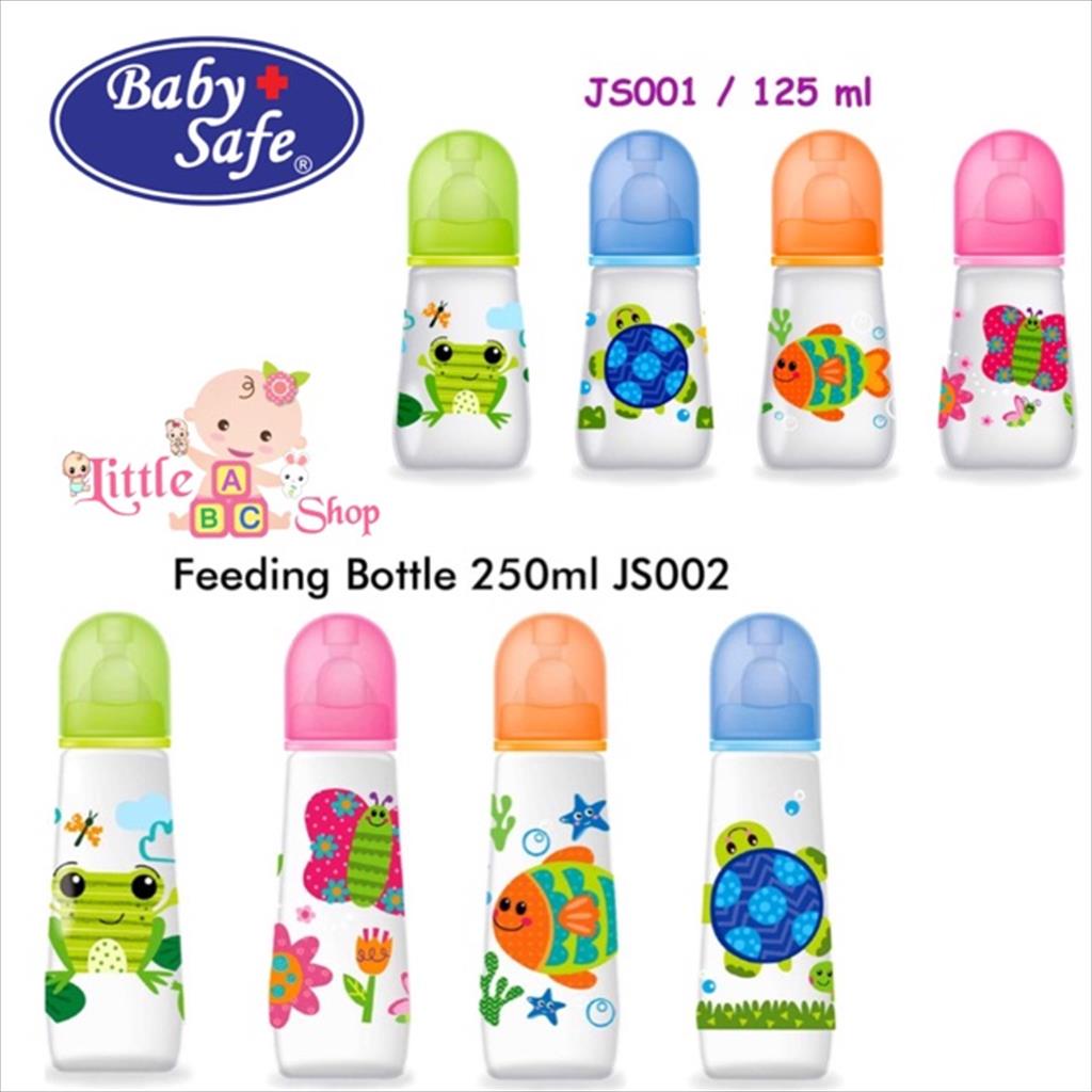 Baby Safe Botol susu bayi 125ml JS001/ BabySafe botol susu