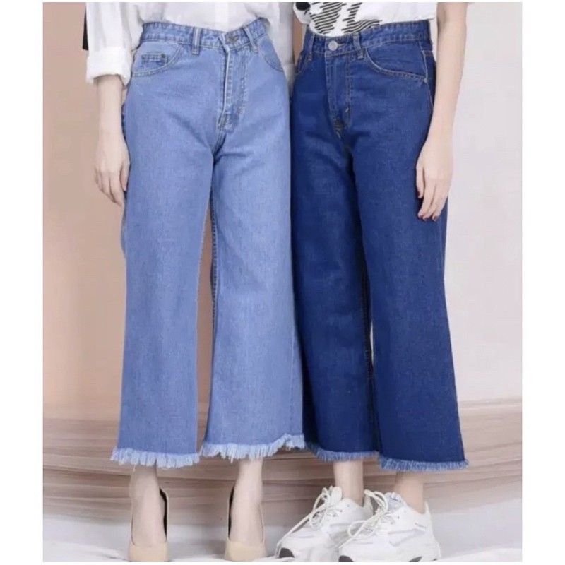 KULOT JEANS BOYFRIEND/CELANA JEANS BOYFRIEND KULOT