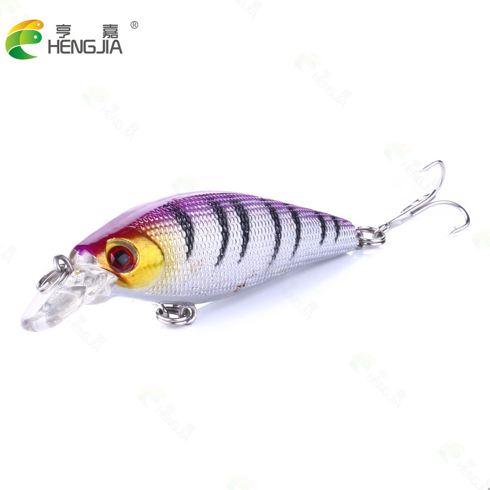 Hengjia 4pcs Umpan Pancing Tiruan Bentuk Ikan Kecil 8.5cm 10.3g