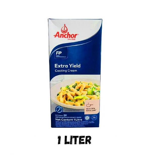 

Anchor extra yield cooking cream 1liter