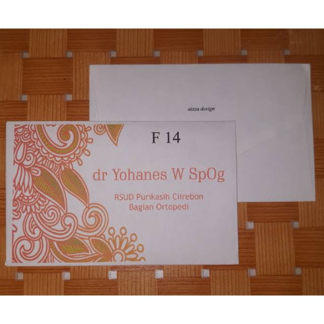 

Amplop custom F14, F15 dan F16
