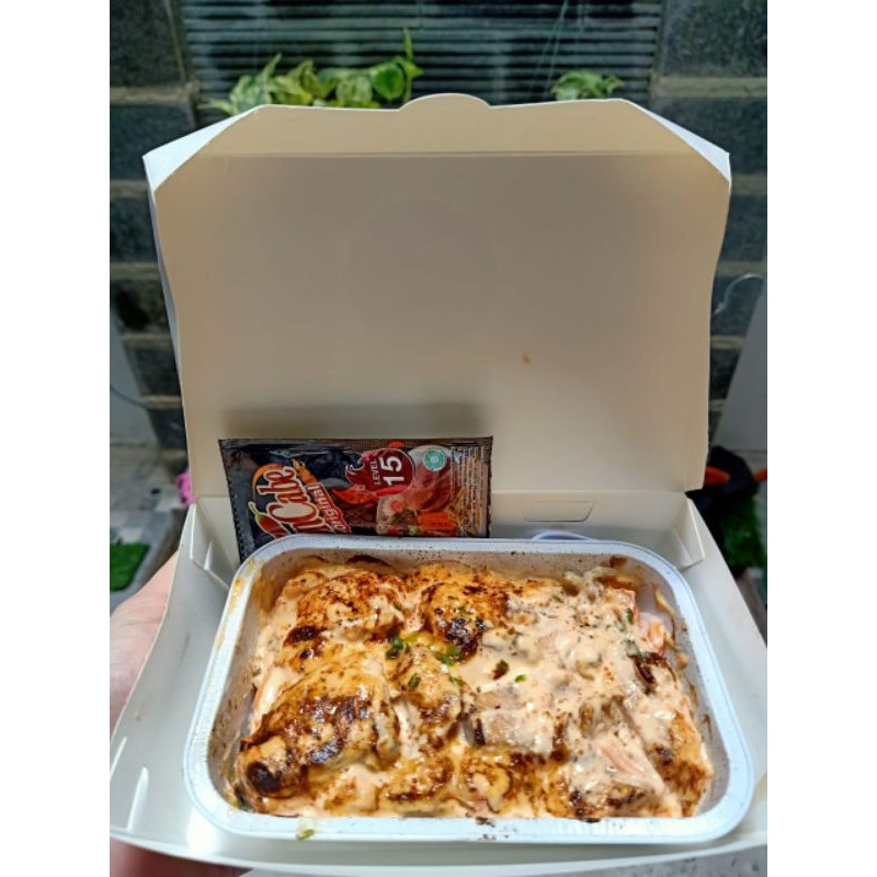 

Salmon Kani Rice Mentai