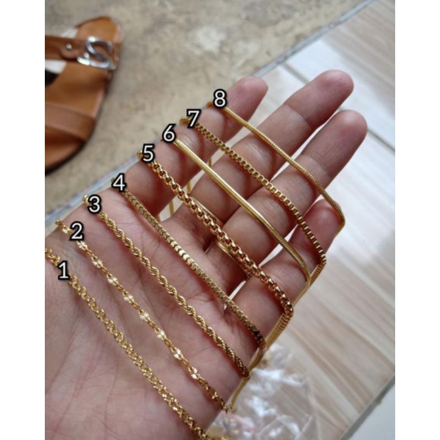 KALUNG TITANIUM PRIA DAN WANITA ANTI KARAT SELAMANYA 0010