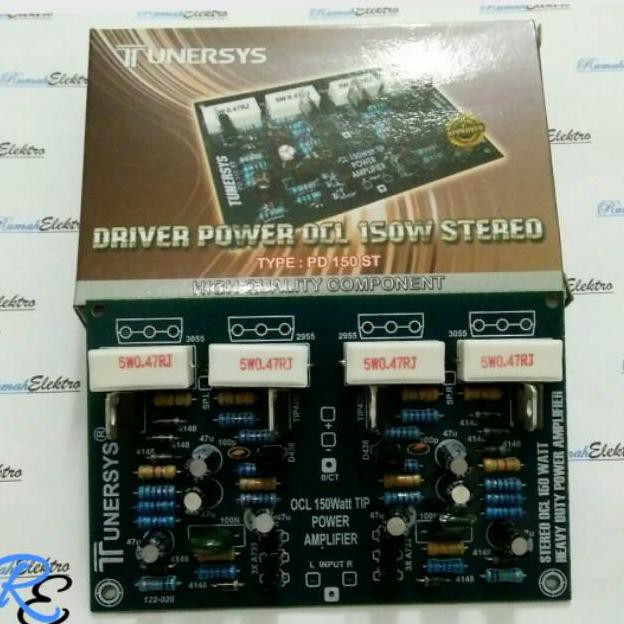 Kit Driver Power OCL 150 Watt Stereo by Tunersys (ART. 9266)