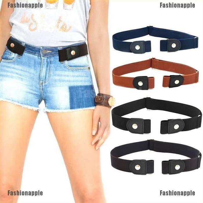 buckle free wait belt waist belt