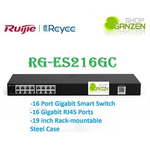 Ruijie Reyee RG-ES216GC ,16 Port Gigabit Cloud Managed Switch