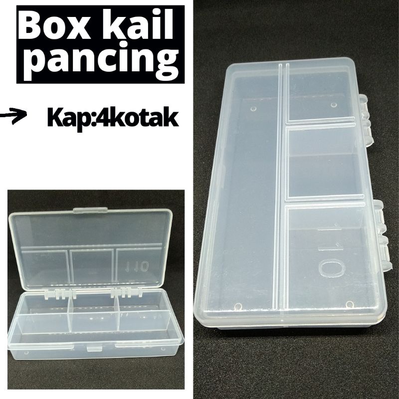Kotak Umpan Pancing Lure Box Minnow - Carabiner