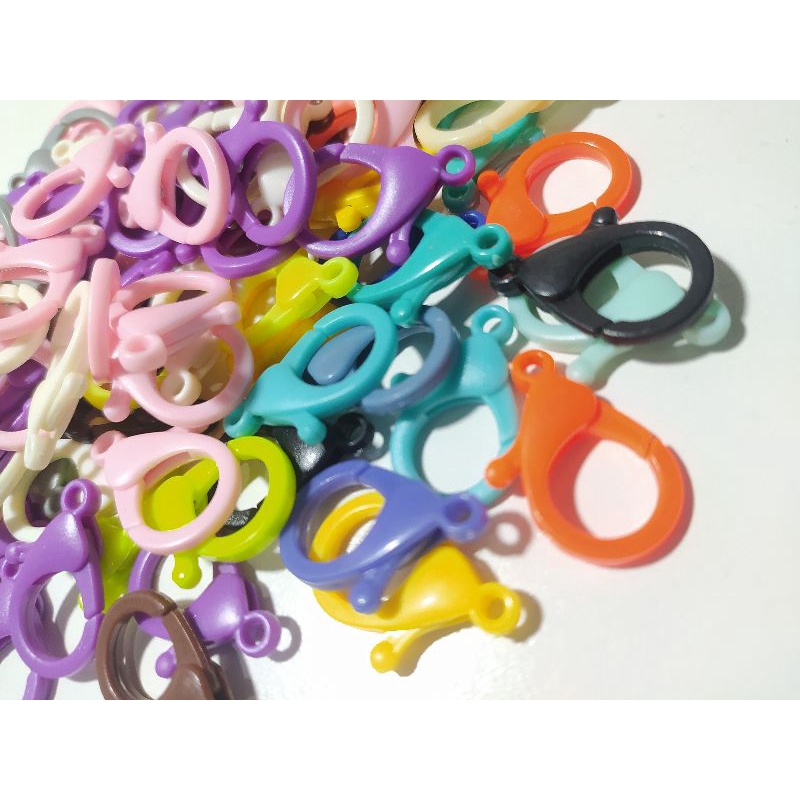 KOKOT UDANG PLASTIK 2.5 CM | PENGAIT | KAITAN