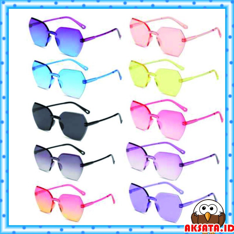 Kacamata Anti Radiasi Gradient Fashion Korea