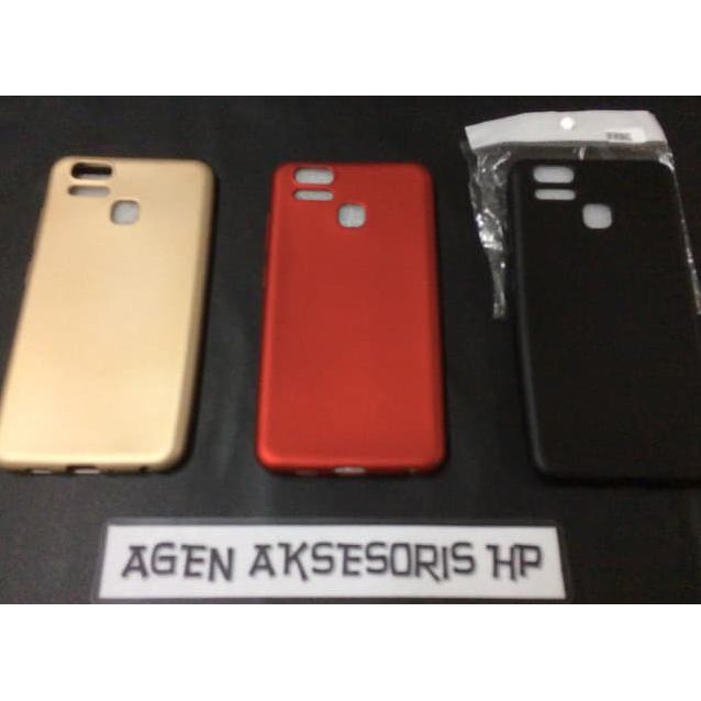 Soft Touch Zenfone Zoom S 5.5 inchi Asus ZE553KL SoftCase Anti Baret - Merah