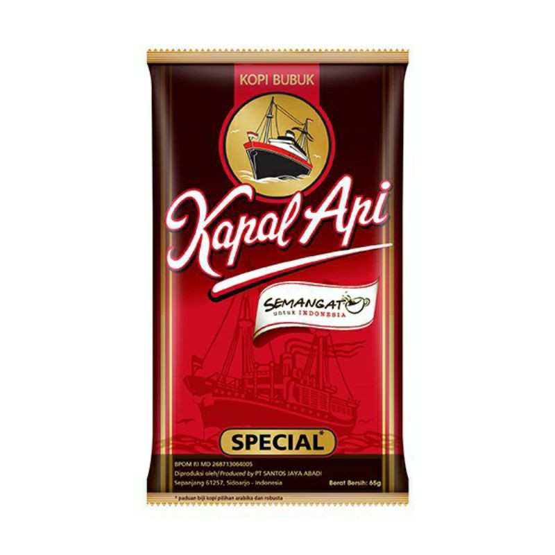 

Kopi Kapal Api 65 gram