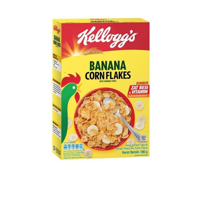 

Kellogg's Corn Flakes Banana/Strawberry 180 gram