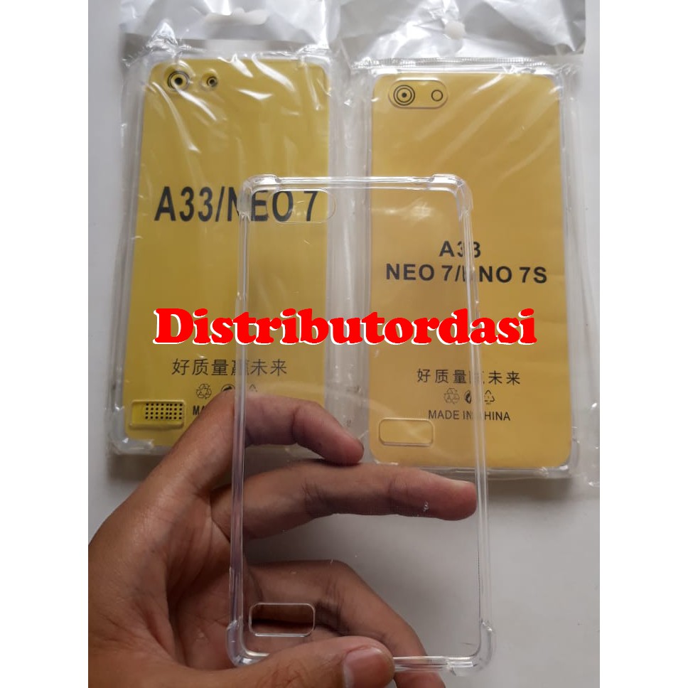 anticrack SOFTCASE CASE TPU SILIKON CASING ppo A33/neo 7 ready stok