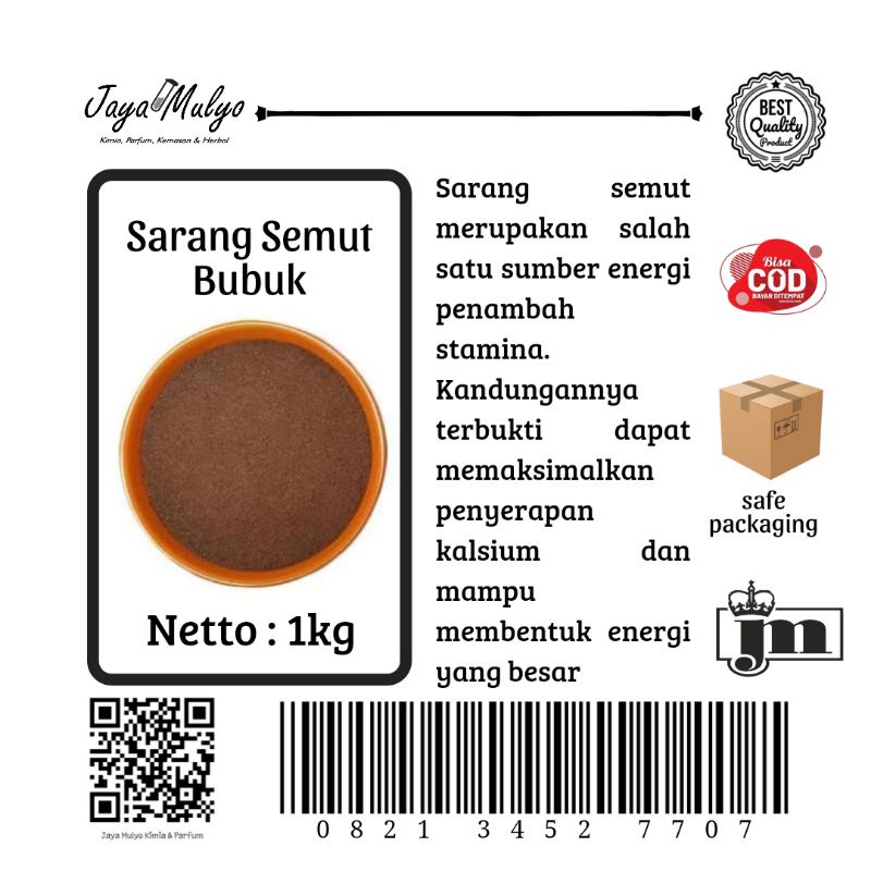 

Sarang Semut Bubuk (1kg)