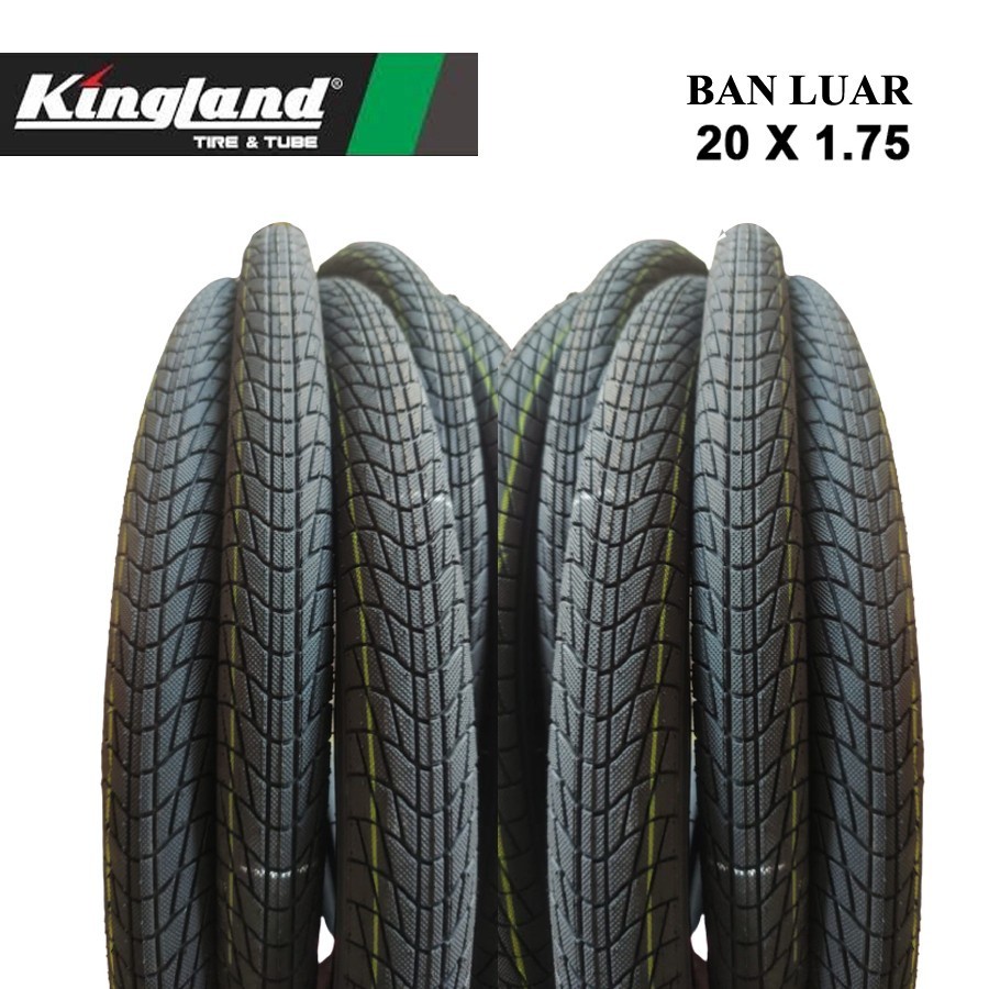 Ban LUAR Sepeda 20 x 1.75 Ban luar 20 x 175 KINGLAND