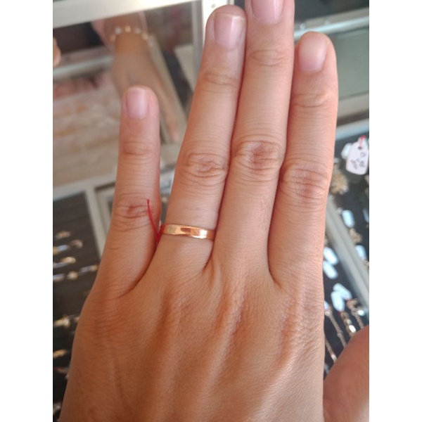 Cincin Polos Emas Asli Cincin Kawin Cincin Tunangan Cincin Pria Cincin Wanita Cincin Couple EmasAsli