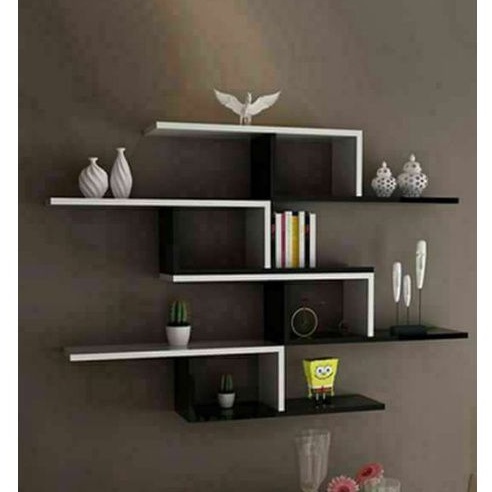 Rak MEJA MINIMALIS MURAH MODERN Rak TV Dinding Tempel Nakas Kayu  Hiasan Dinding Dekorasi Dinding Mo