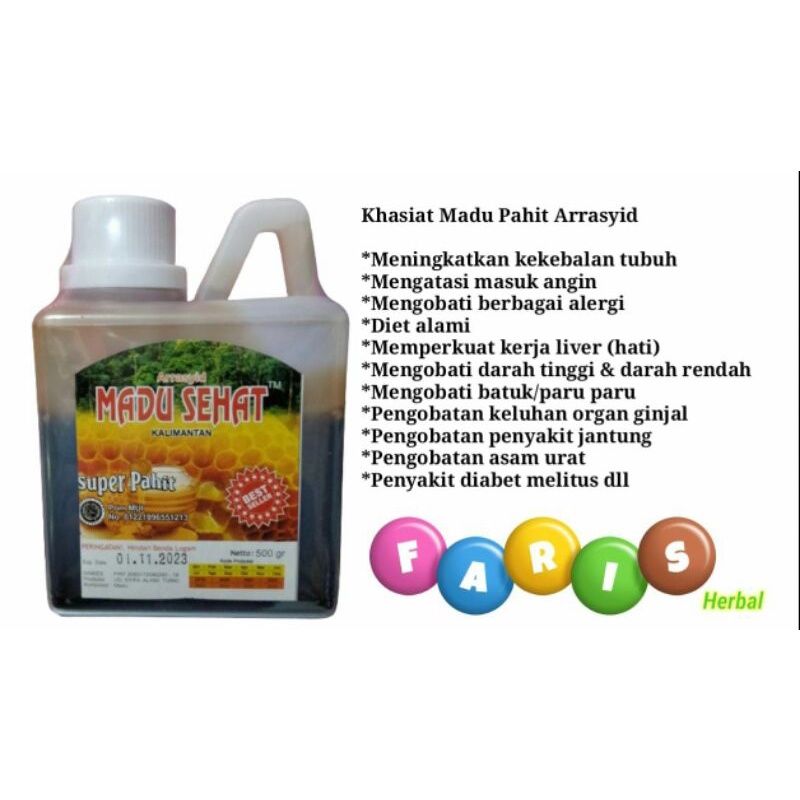 

Madu Pahit Arrasyid 500gr