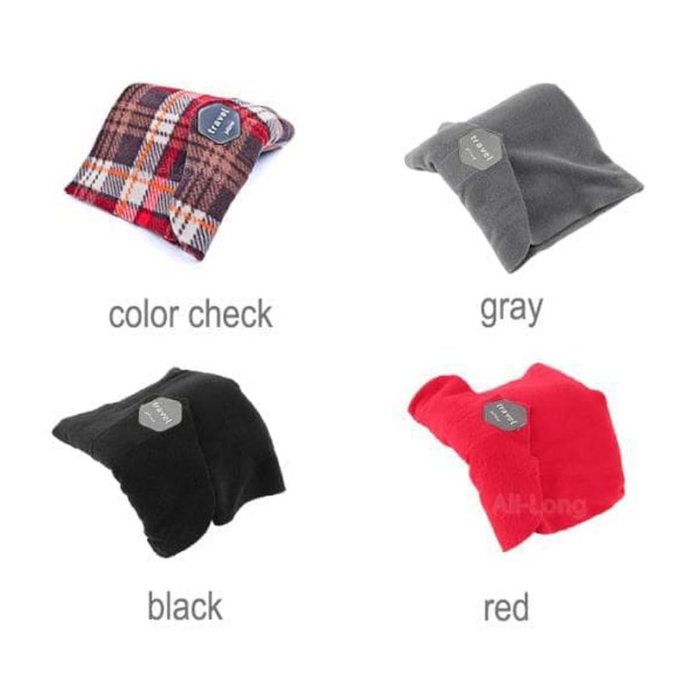 Bantal Travel Scarf Bantal Smart Travel Trtl Pillow Selimut Leher Neck