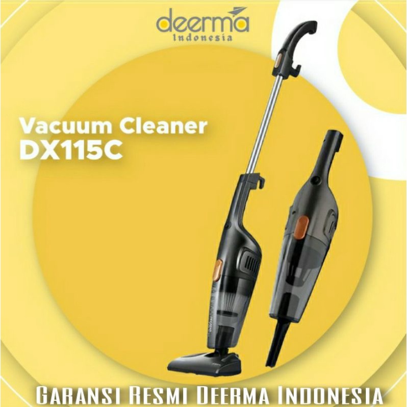 Deerma DX115C DX115  Vacuum Cleaner Penyedot Debu Portable Ringan Daya Hisap Kuat
