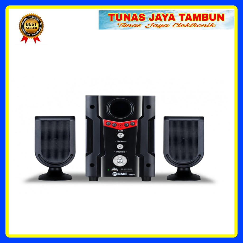 SPEAKER AKTIR BLUETOOTH GMC 888 D2 BT