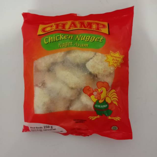 

Chicken nugget champ 250gr