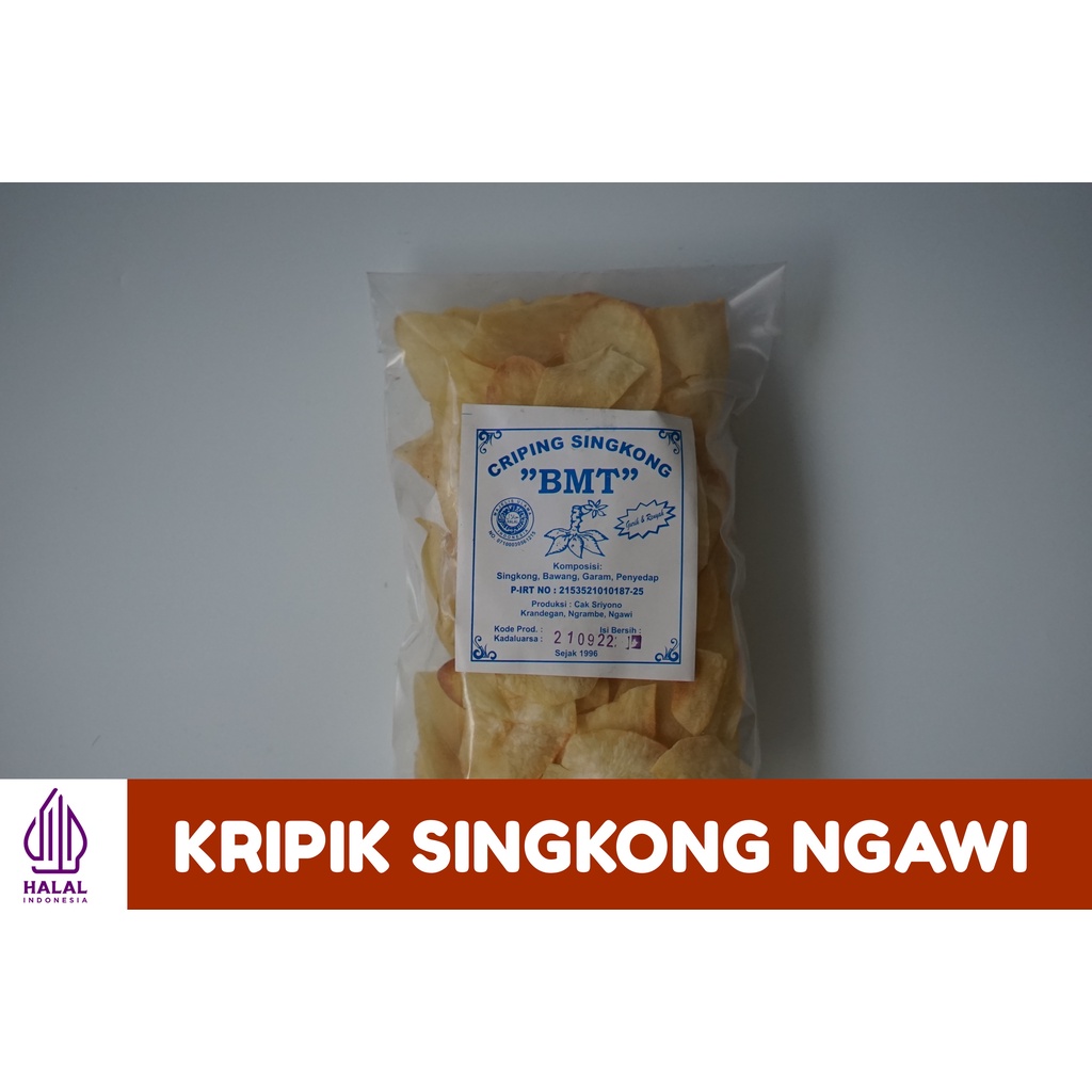 

Kripik Singkong asli Ngawi - Jawa Timur (jajanan daerah)