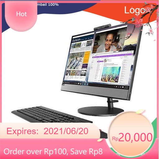 PC LENOVO All In One V530-24ICB i5-9400T 8GB 1TB Win10 Pro 23.8"