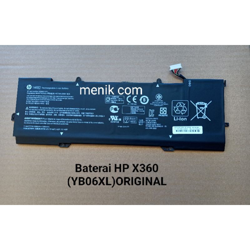 BATERAI HP SPECTRE X360 15-CH (YB06XL) ORIGINAL