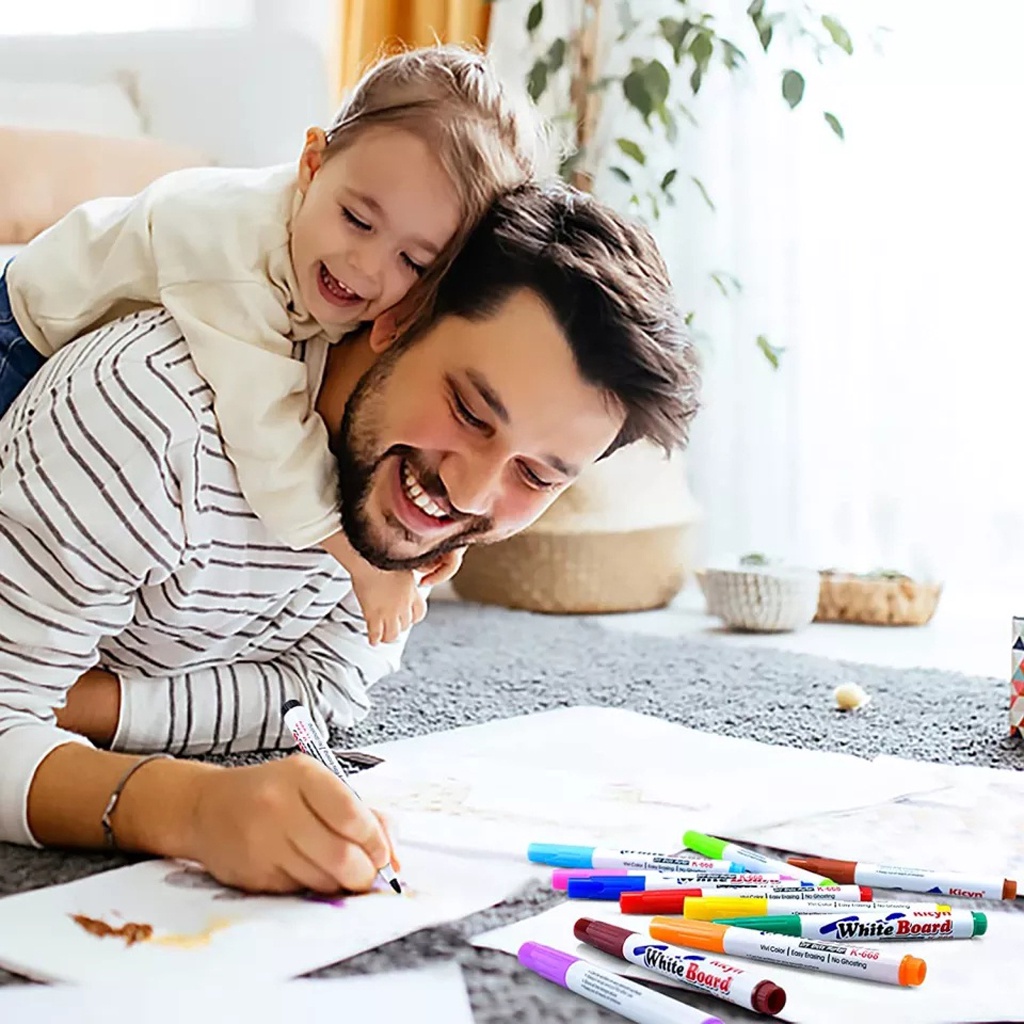 ☀INDOLAND☀ Spidol Ngapung Spidol Papan Tulis Whiteboard Marker Floating Marker Spidol Apung Spidol Ajaib Magic Marker S023