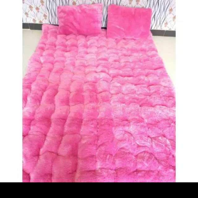 Surpet(kasur karpet) MURAH No. 1 tebal bulu halus BANYAK WARNA uk 180x200