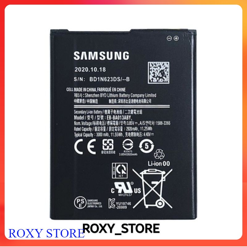 Battery Baterai Batre Samsung Galaxy A01 Core Original