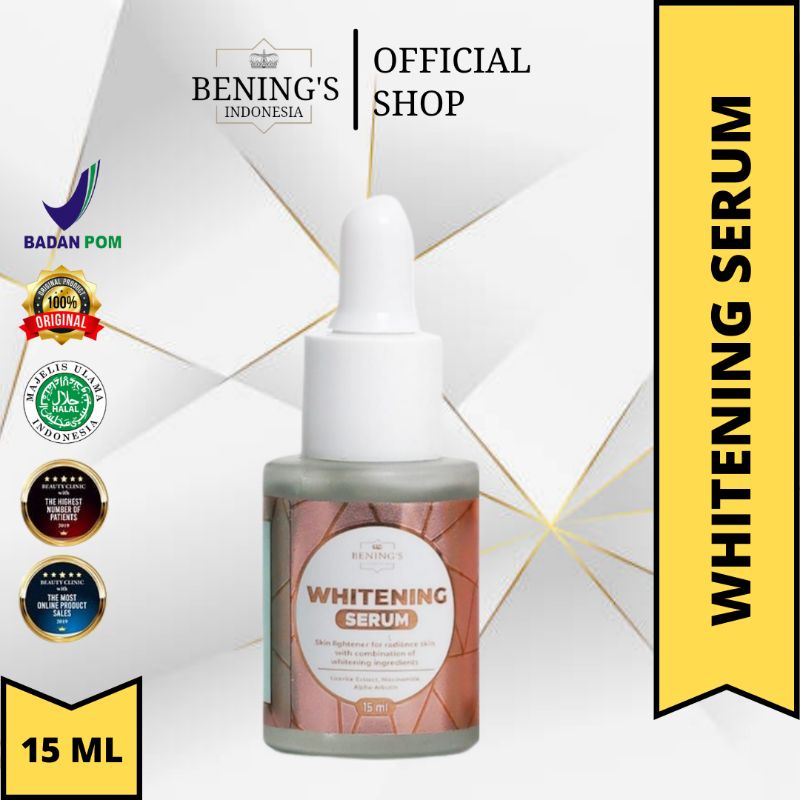 BENING'S WHITENING SERUM KULIT KUSAM DR OKY PRATAMA