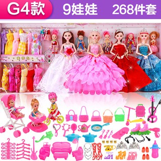 super barbie set