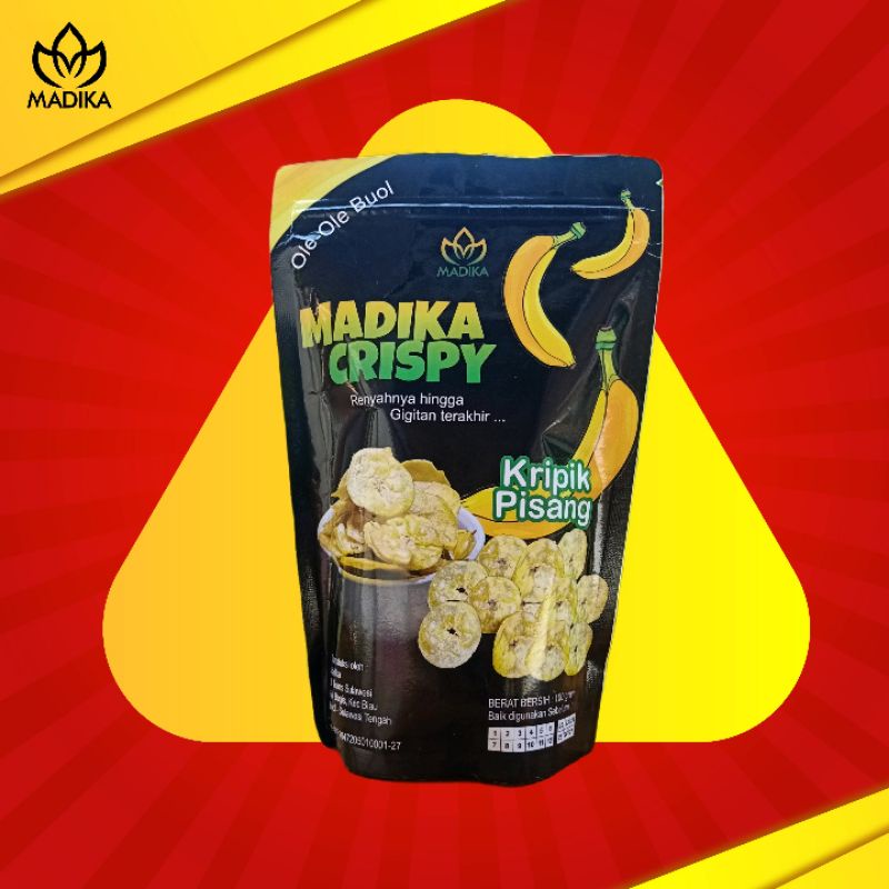 

Madika Crispy Kripik pisang oleh-oleh buol 100gr