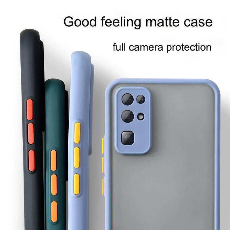 Soft Case Bumper Hybrid Mint Simple Shockproof Cover Vivo X9 V5 X20 X21 X23 X27 X30 X50 X51 UD Plus Pro 5G