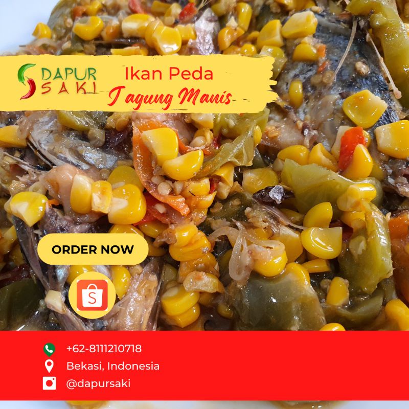 

Ikan Peda Jagung Manis