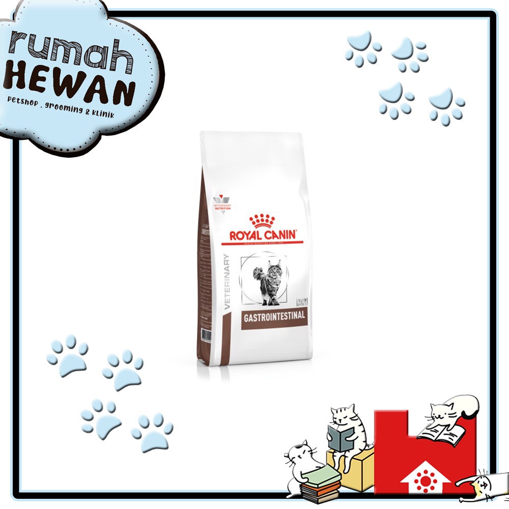 Royal Canin Gastro Intestinal Makanan Kucing Gangguan Pencernaan Dry 400 gram