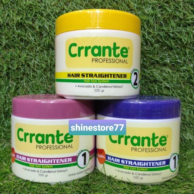 Crrante Hair Straightener Cream / Obat Rebonding