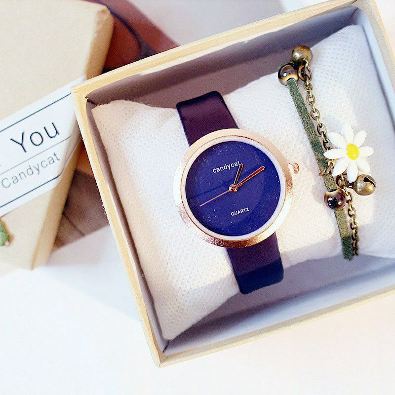 Jam tangan perempuan wanita ukhti ANALOK anti air jam tangan ala korea