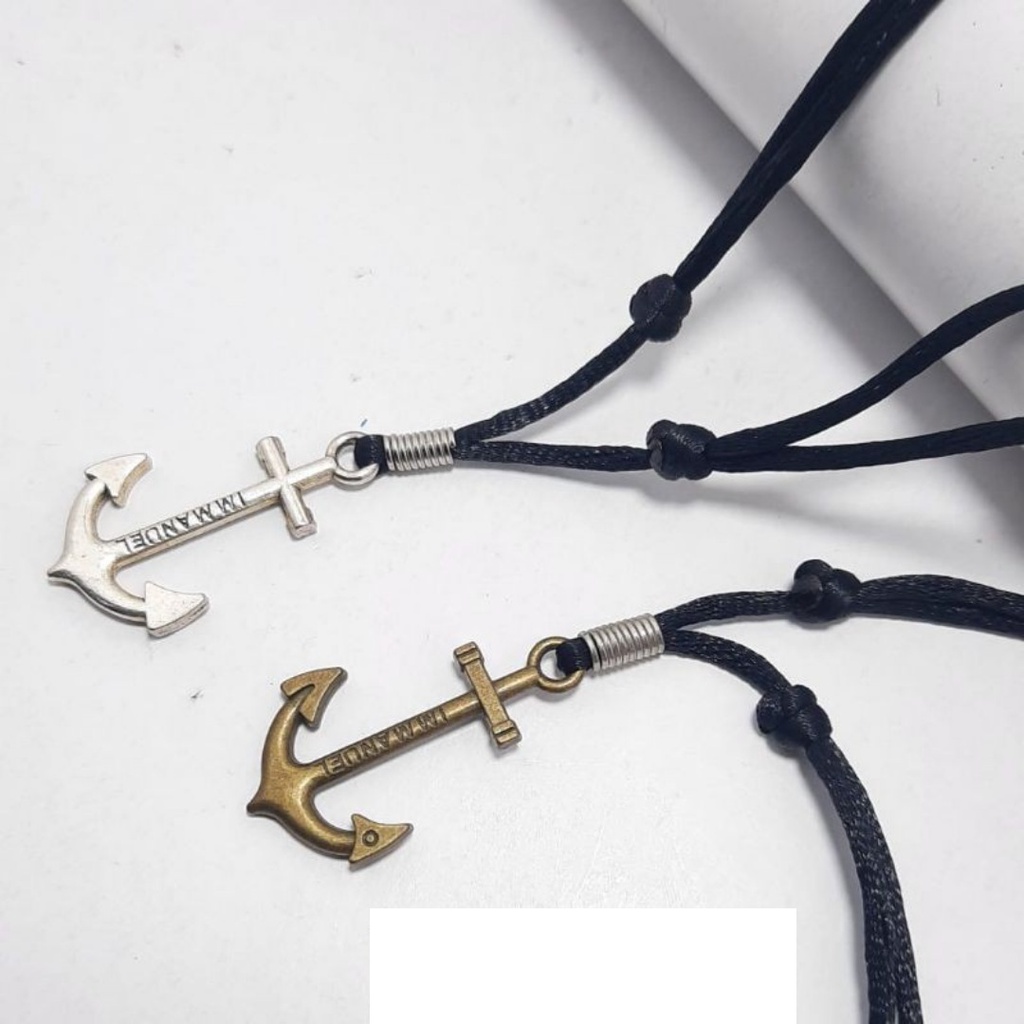 Kalung Salib Immanuel (Kalung Salib Silver / Gold) - Kalung Kristen