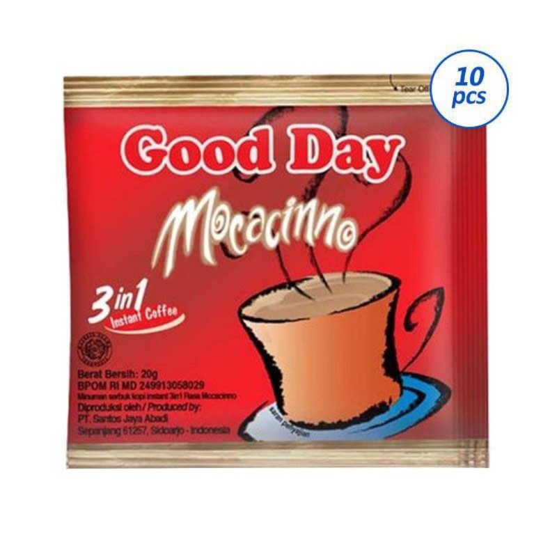 

GOOD Day Moccacino 20g x 10pcs