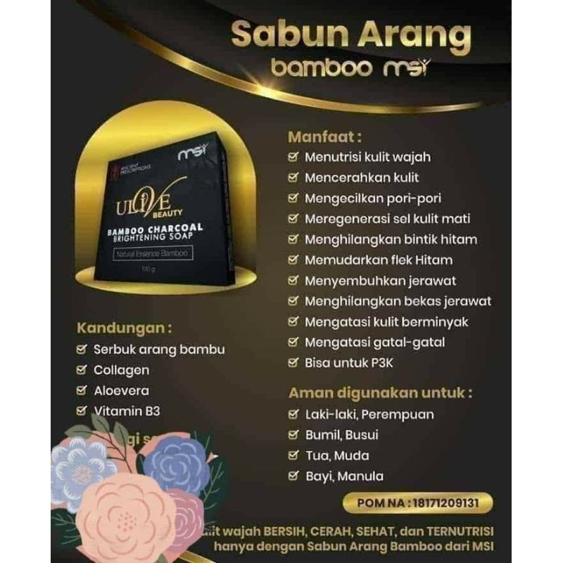SABUN BAMBOO 100 % ORIGINAL