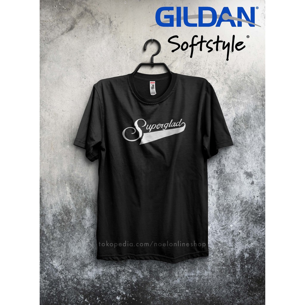 KAOS BAJU BAND - superglad STOCK BARU - ARMADA CLOTHING
