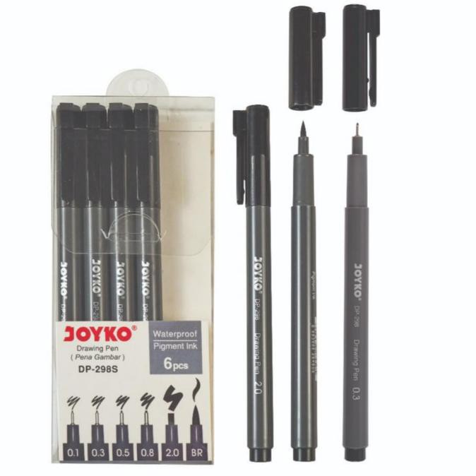 

Big Sale Drawing Pen Joyko DP-298S 6 pcs Spidol Waterproff Cuci Gudang Awal Tahun