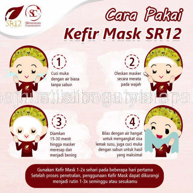 KEFIR ETAWA MASKER BPOM TERBAIK..! KULIT BERMINYAK &amp; SENSITIF / KEFIR MASK SUSU KAMBING ETAWA ASLI