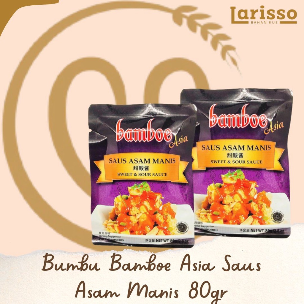 

BUMBU BAMBOE ASIA SAUS ASAM MANIS 80GR