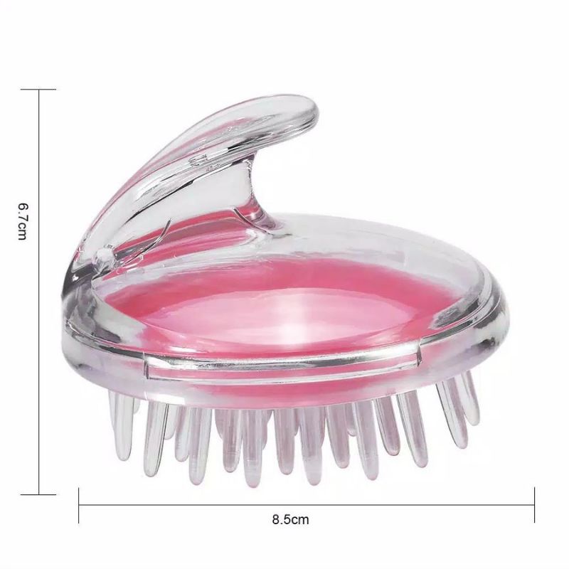 0Sisir Keramas Silikon / Sikat Rambut Anti Ketombe / Sisir Pijat Kepala Hair Massage / Silicone Brush Scalp