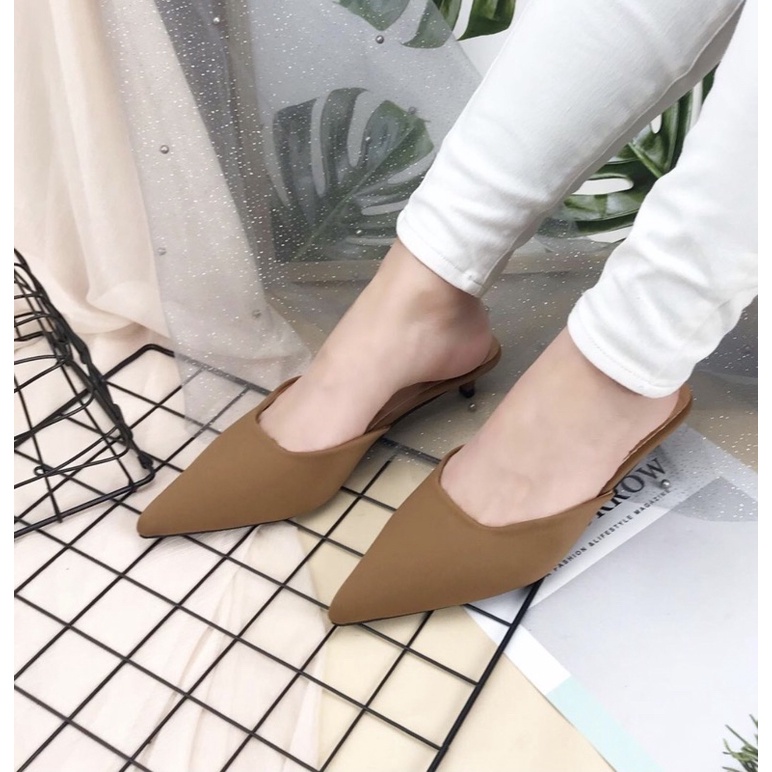 heelsslop 8118 sendal wanita import realpict